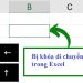 Bị khóa di chuyển ô trong Excel