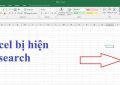 Excel bị hiện Research