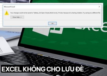 Excel không cho lưu đè