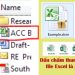 file Excel bị dấu chấm than