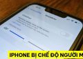 iPhone bị chế độ người mù