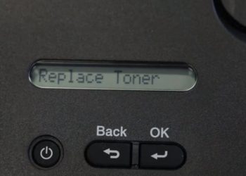Sửa máy in bị replace toner