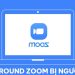 background Zoom bị ngược chữ