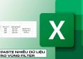 Cách Paste nhiều dữ liệu vào vùng Filter