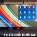 File bị đổi đuôi lnk