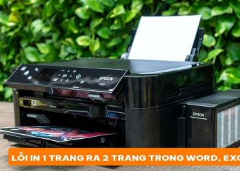 Lỗi in 1 trang ra 2 trang trong Word, Excel