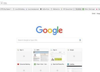 Mất thanh công cụ dưới màn hình khi vào web
