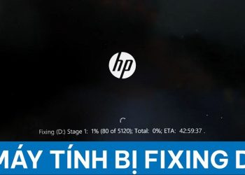 Máy tính bị fixing D
