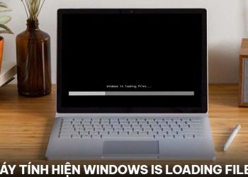 Máy tính hiện Windows is loading files