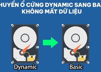 cách chuyển ổ cứng Dynamic sang Basic không mất dữ liệu