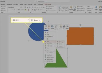 Giải đáp tại sao không Group được trong PowerPoint