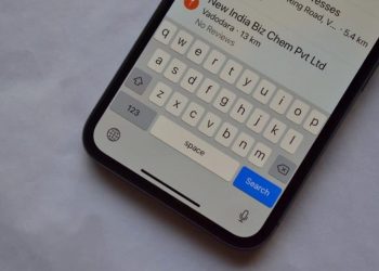 Lỗi bàn phím iPhone không gõ được số