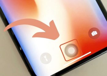 Màn hình iPhone xuất hiện vòng tròn mờ