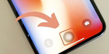 Màn hình iPhone xuất hiện vòng tròn mờ