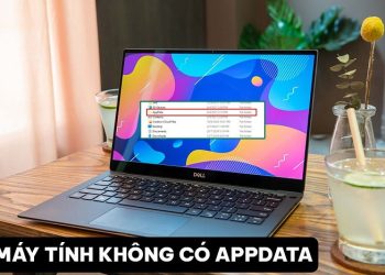 máy tính không có appdata