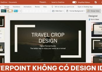 PowerPoint không có design ideas và những gì bạn cần làm