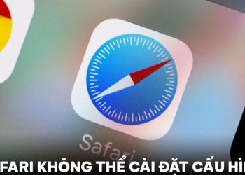 Safari không thể cài đặt cấu hình