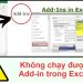 Sửa lỗi Không chạy được Add-in trong Excel nhanh