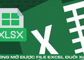 không mở được file Excel đuôi XLSX