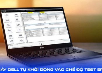 máy Dell tự khởi động vào chế độ test ePSA