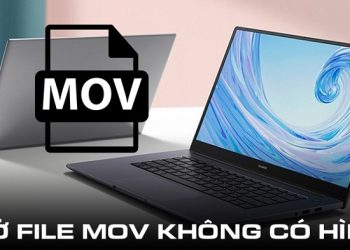 Mở file MOV không có hình