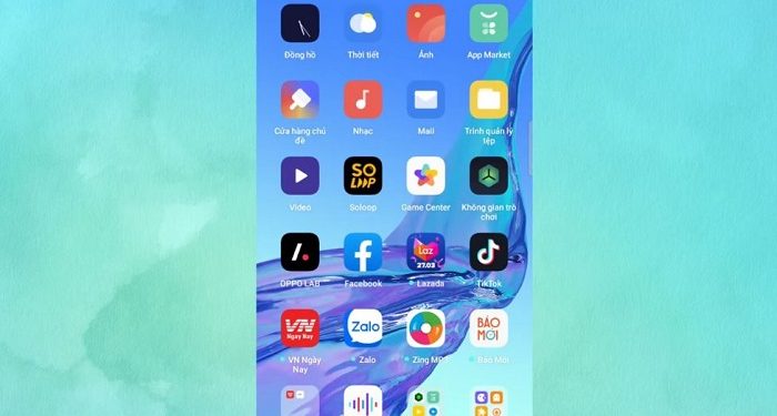 Oppo hiện hình giọt nước