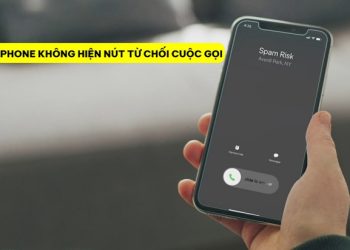 iPhone không hiện nút từ chối cuộc gọi