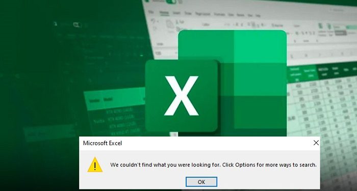 Lỗi không replace được trong Excel