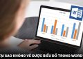 Tại sao không vẽ được biểu đồ trong Word