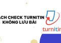 cách check Turnitin không lưu bài