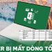 Filter bị mất dòng tổng