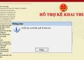 lỗi không kết xuất được file xml