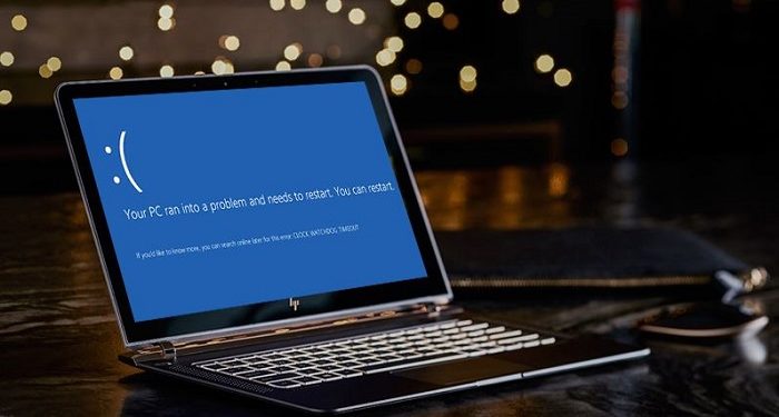 Lỗi màn hình xanh clock watchdog timeout