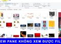 Preview Pane không xem được file ảnh