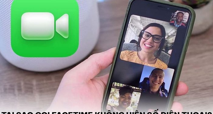 Tại sao gọi facetime không hiện số điện thoại?