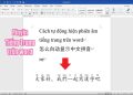 Cách hiện Pinyin trong Word
