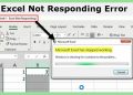 Xử lý Excel bị lỗi Not responding khi copy paste cực đơn giản