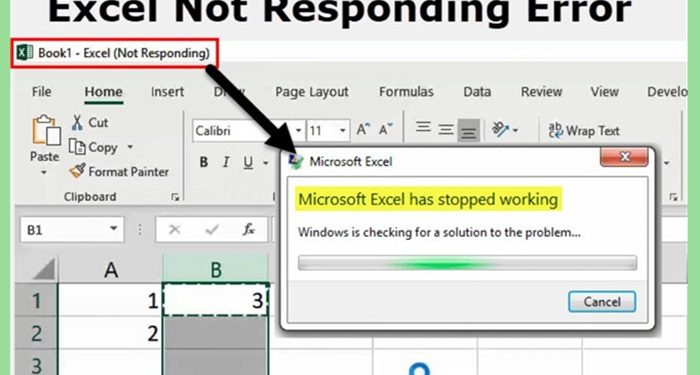 Xử lý Excel bị lỗi Not responding khi copy paste cực đơn giản