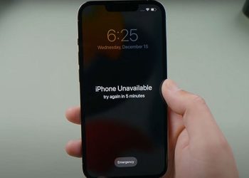 iPhone không khả dụng không chạy thời gian