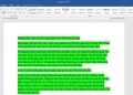 copy paste vào Word bị bôi đen
