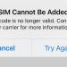 iPhone không add được eSIM