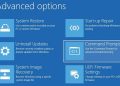 Advanced Options không có Command Prompt
