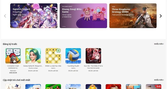 App tải ứng dụng miễn phí cho Android