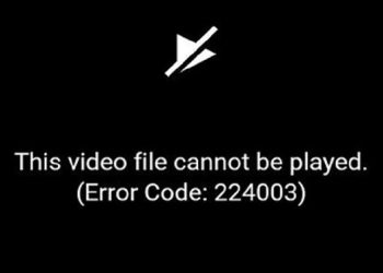 File video này không phát được mã