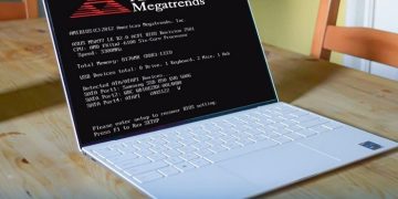 Lỗi Press F1 to run Setup