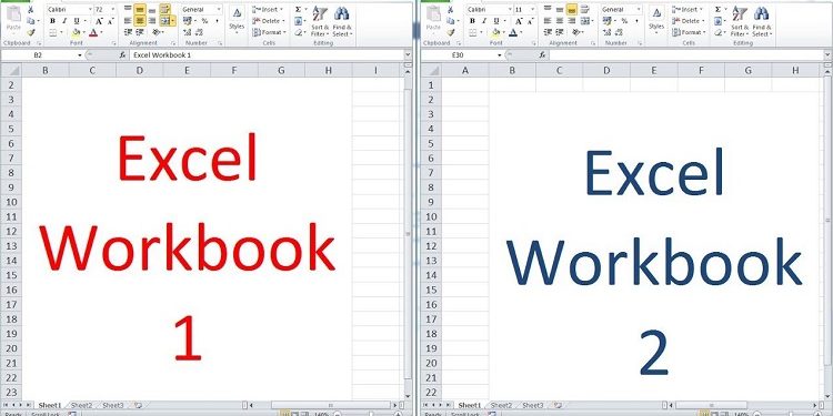 Tại sao mở 1 file Excel lại ra 2 file