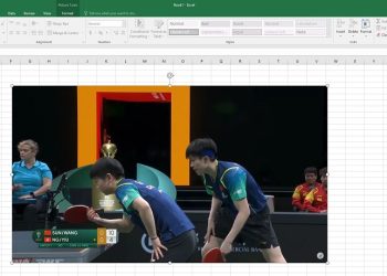 File Excel bị mất hình ảnh khi in
