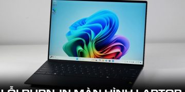 Lỗi burn-in màn hình laptop