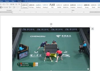 Lỗi chèn ảnh vào Word không hiển thị hết