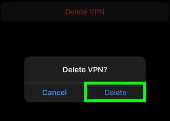 Không tắt được VPN trên iPhone